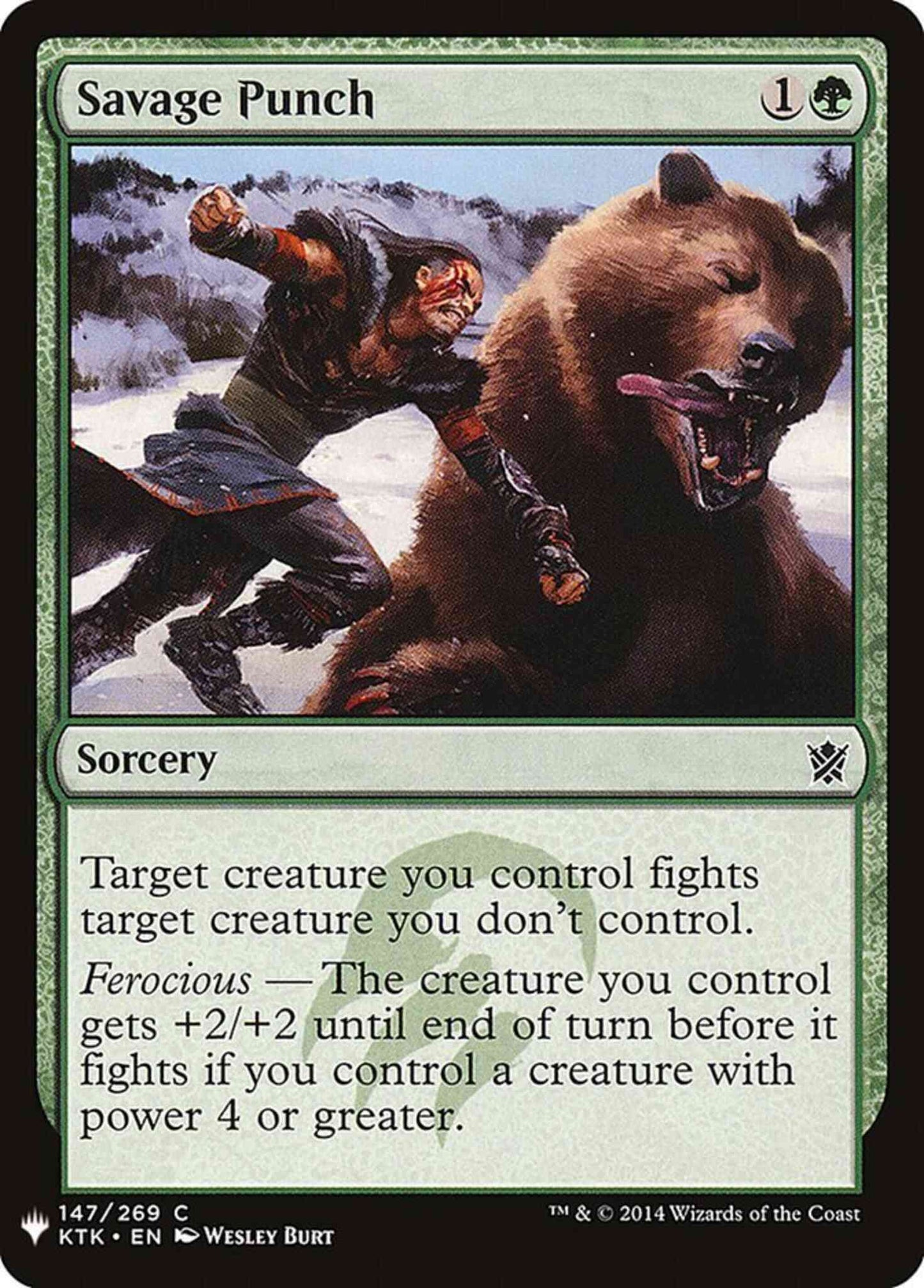 Savage Punch [KTK-147] [The List] [Non-Foil]