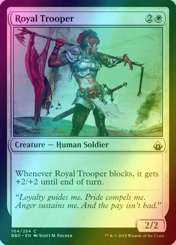 Royal Trooper [104] [Battlebond] [Foil]