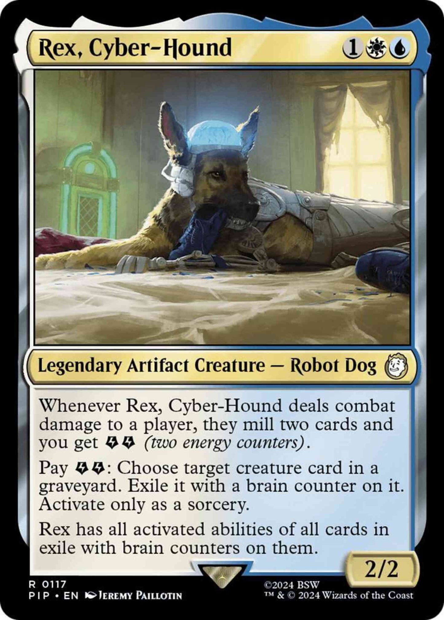 Rex, Cyber-Hound [117] [Fallout] [Non-Foil]