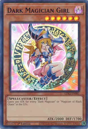 Dark Magician Girl - Blue - LDS3-EN082 - Ultra Rare - 1st Edition