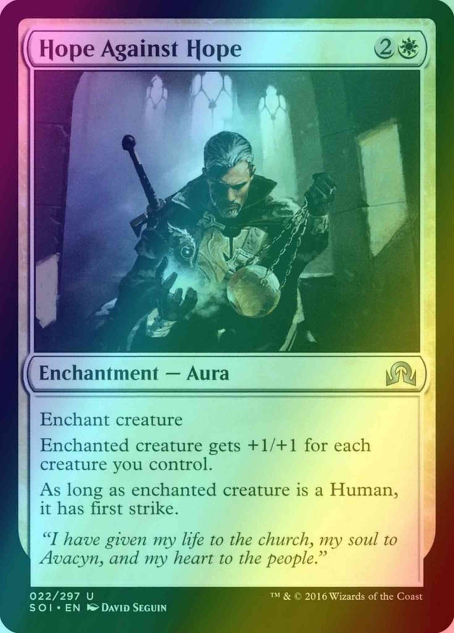 Hope Against Hope [22] [Shadows over Innistrad] [Foil]