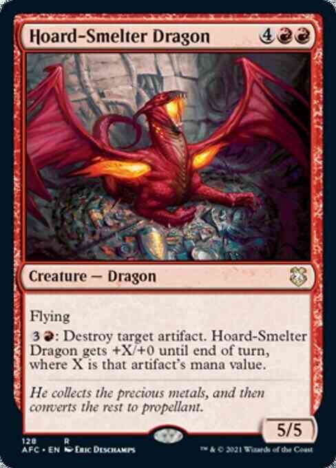 Hoard-Smelter Dragon [128] [Adventures in the Forgotten Realms Commander] [Non-Foil]
