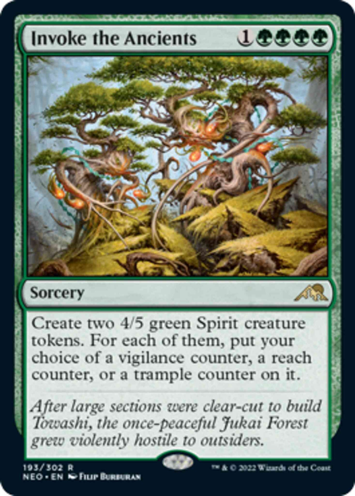 Invoke the Ancients [193] [Kamigawa: Neon Dynasty] [Non-Foil]