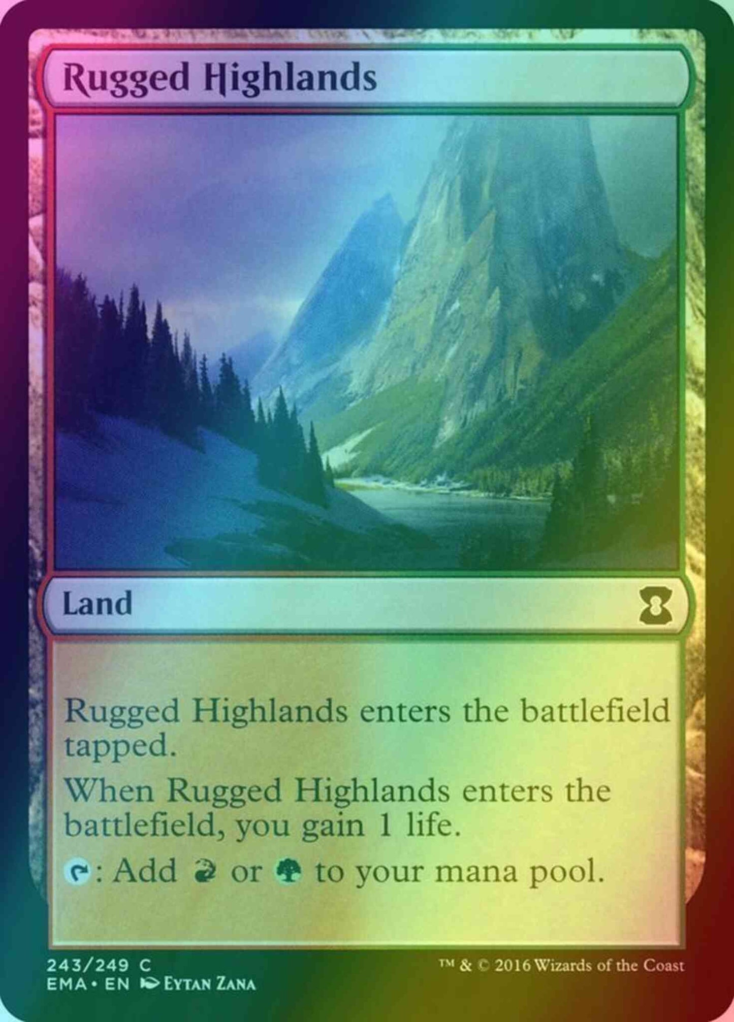 Rugged Highlands [243] [Eternal Masters] [Foil]