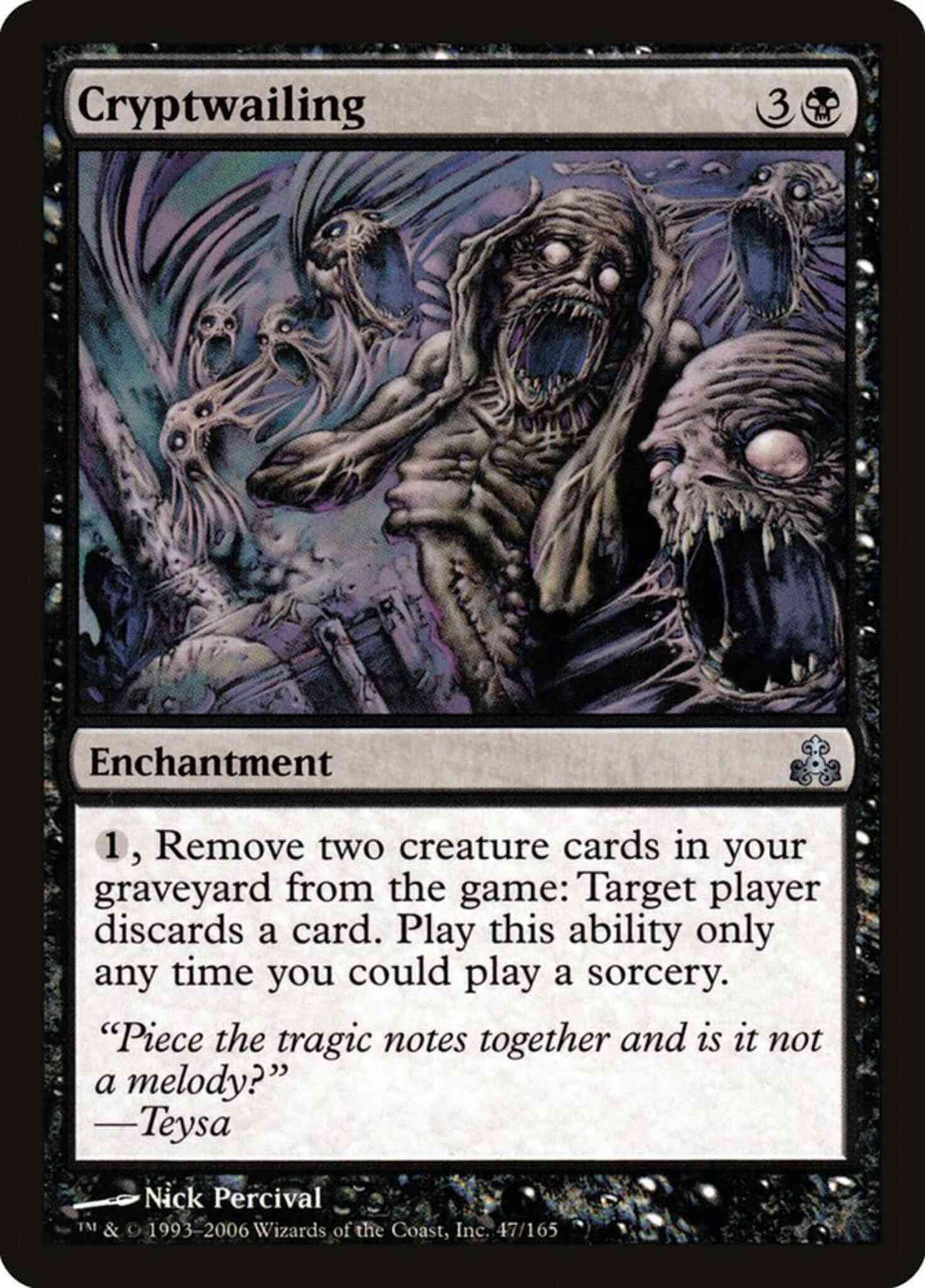 Cryptwailing [47] [Guildpact] [Non-Foil]