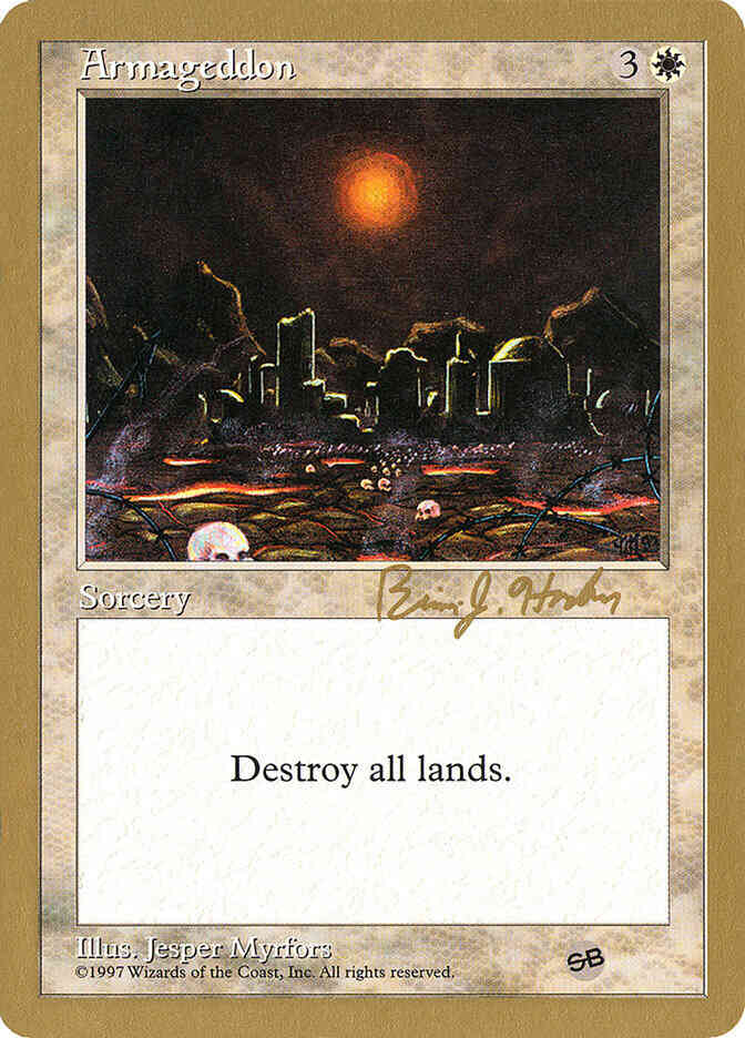Armageddon [bh7sba] [World Championship Decks 1998] [Non-Foil]