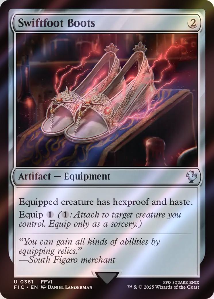 Swiftfoot Boots [361] [FINAL FANTASY: Commander] [Surge Foil]