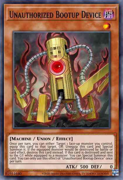 Unauthorized Bootup Device - ROTD-EN027 - Common - 1st Edition