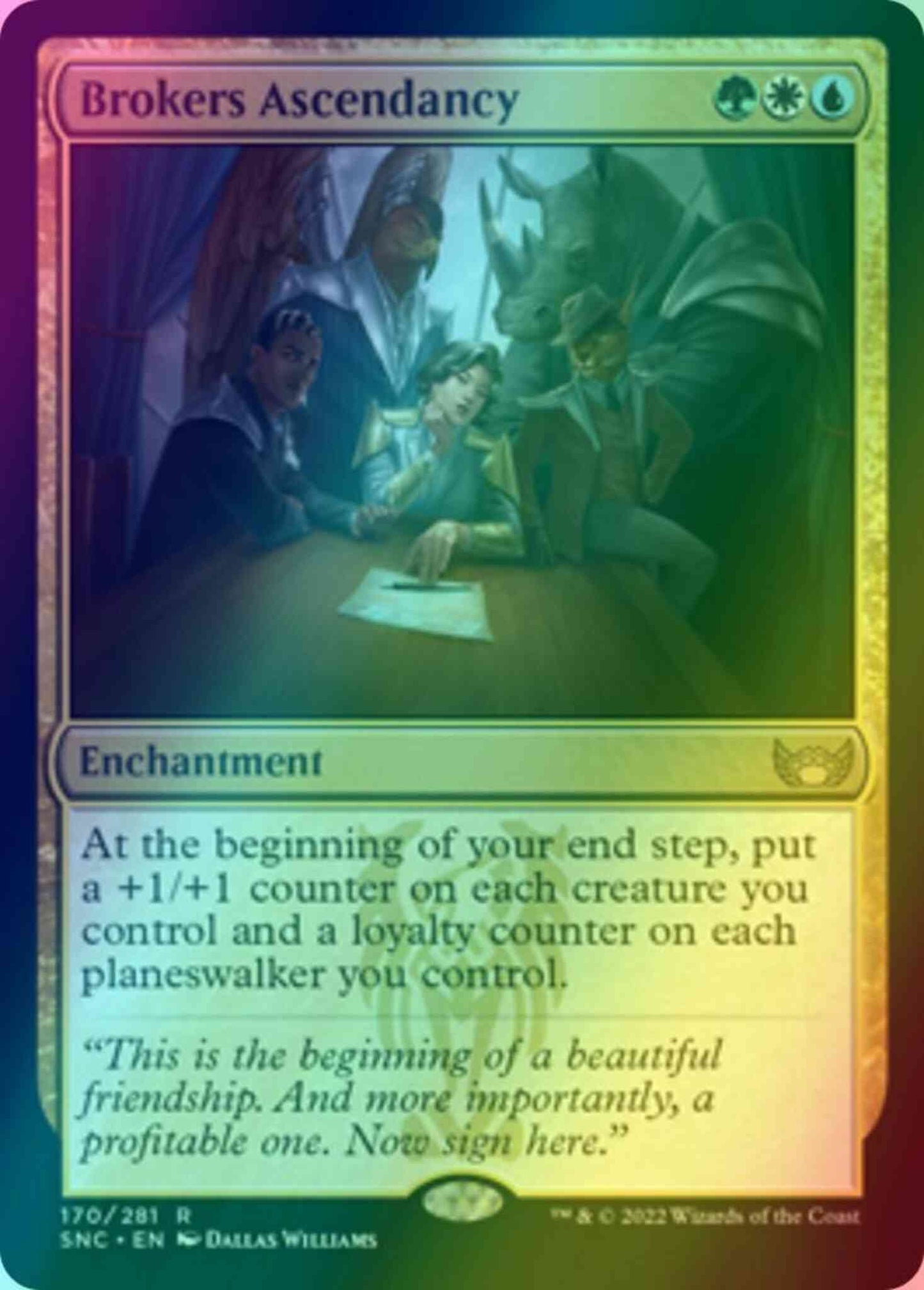 Brokers Ascendancy [170] [Streets of New Capenna] [Foil]