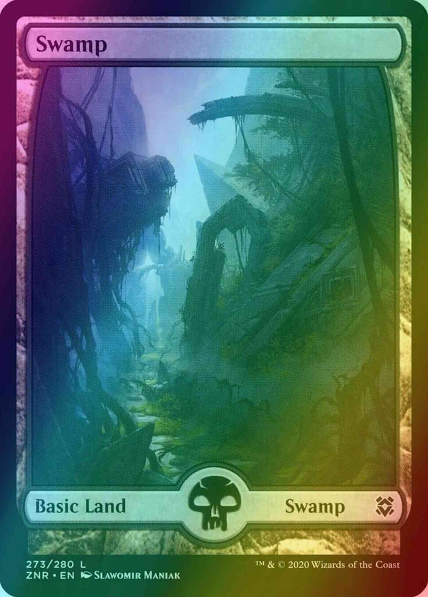 Swamp [273] [Zendikar Rising] [Foil]