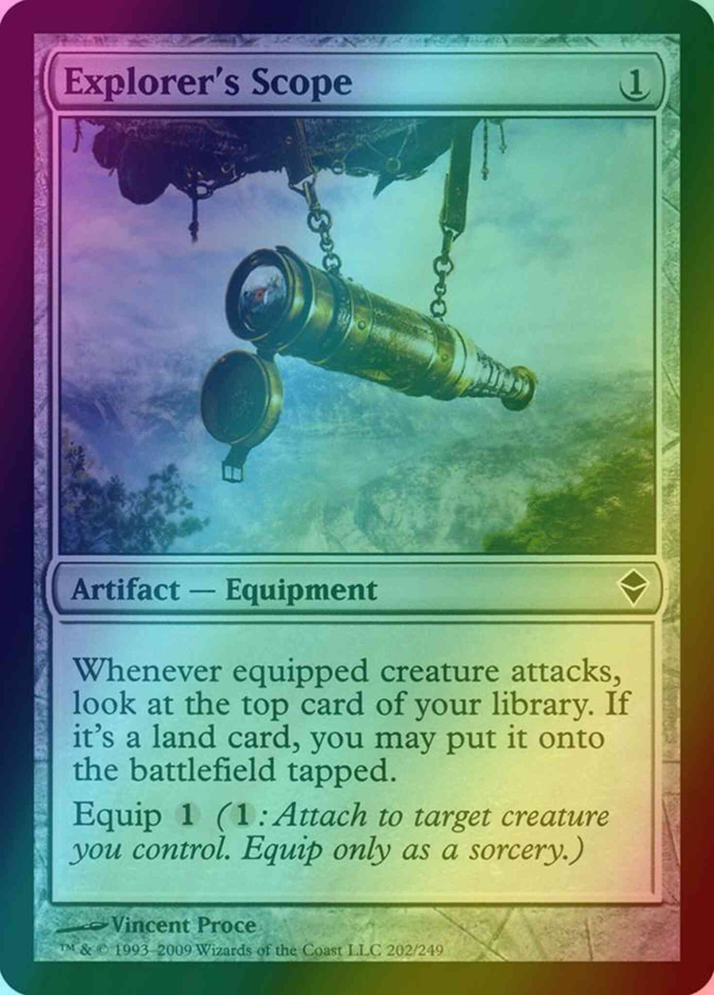 Explorer's Scope [202] [Zendikar] [Foil]