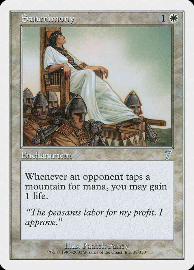 Sanctimony [39] [Seventh Edition] [Non-Foil]