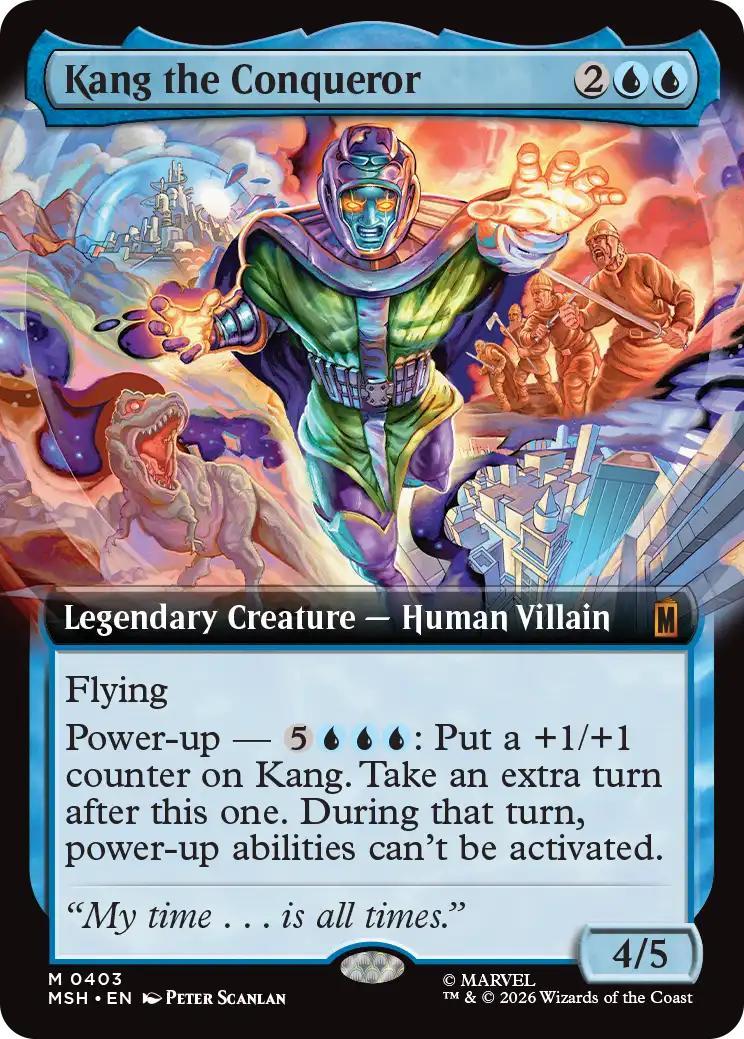Kang the Conqueror [403] [Extended Art] [Marvel Super Heroes] [Non-Foil]