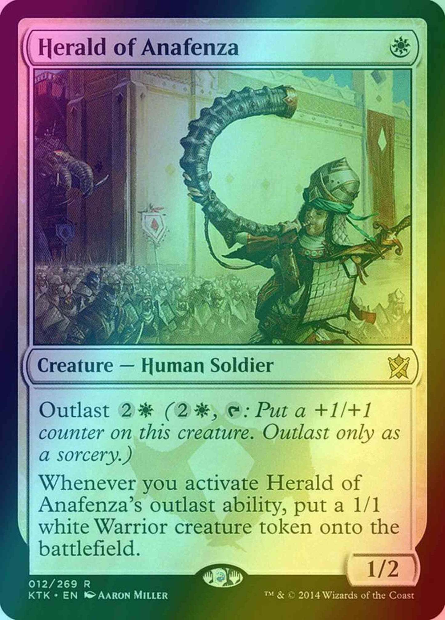 Herald of Anafenza [12] [Khans Of Tarkir] [Foil]