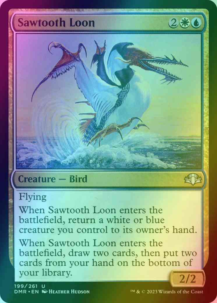 Sawtooth Loon [199] [Dominaria Remastered] [Foil]