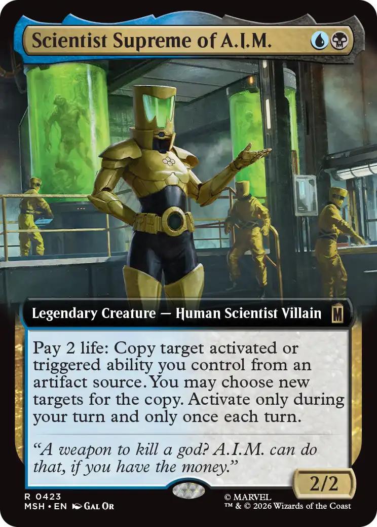 Scientist Supreme of A.I.M. [423] [Extended Art] [Marvel Super Heroes] [Non-Foil]