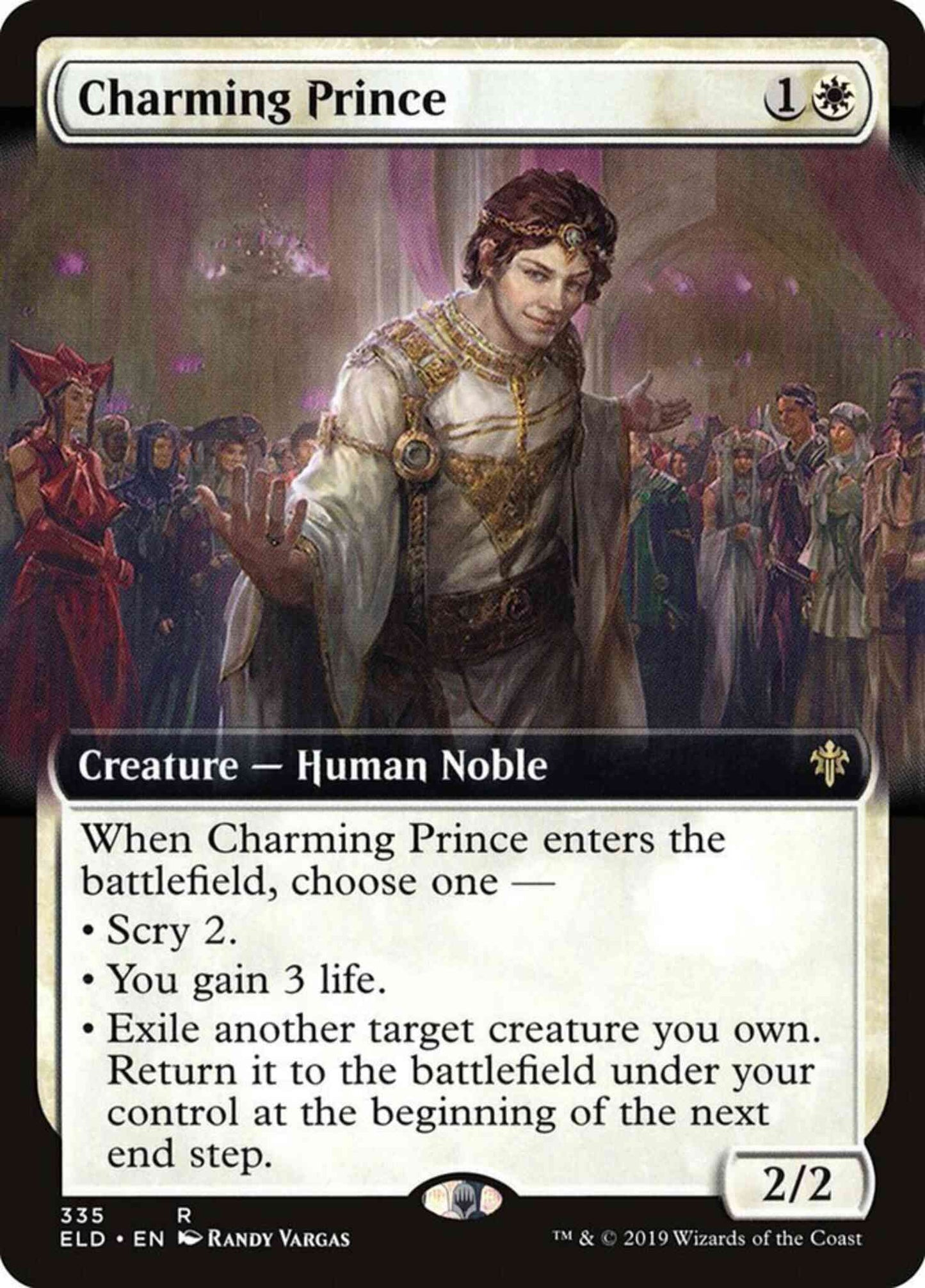 Charming Prince [335] [Extended Art] [Throne of Eldraine] [Non-Foil]