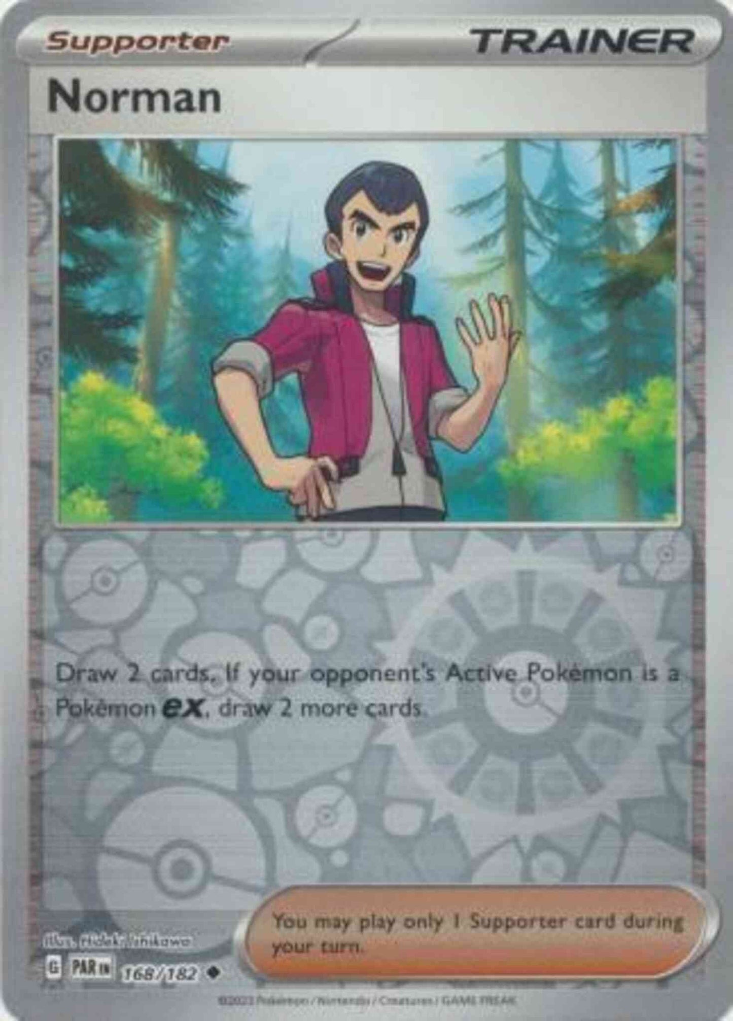 Norman - 168/182 - Uncommon [sv04-168] [Reverse Holo]