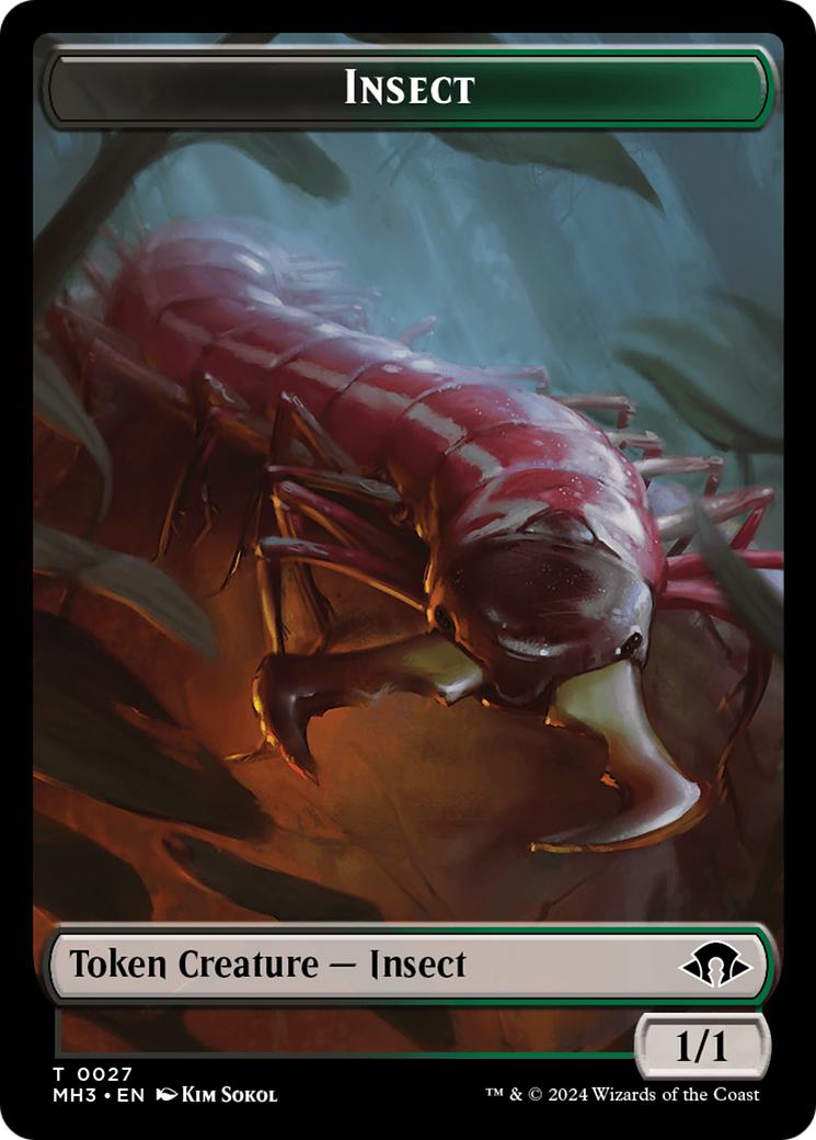 Energy Reserve Token (36) // Insect Token (27) [Modern Horizons 3: Tokens] [Non-Foil]