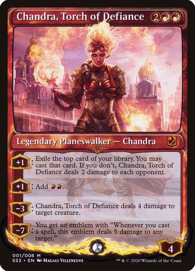 Chandra, Torch of Defiance [1] [Signature Spellbook: Chandra] [Non-Foil]