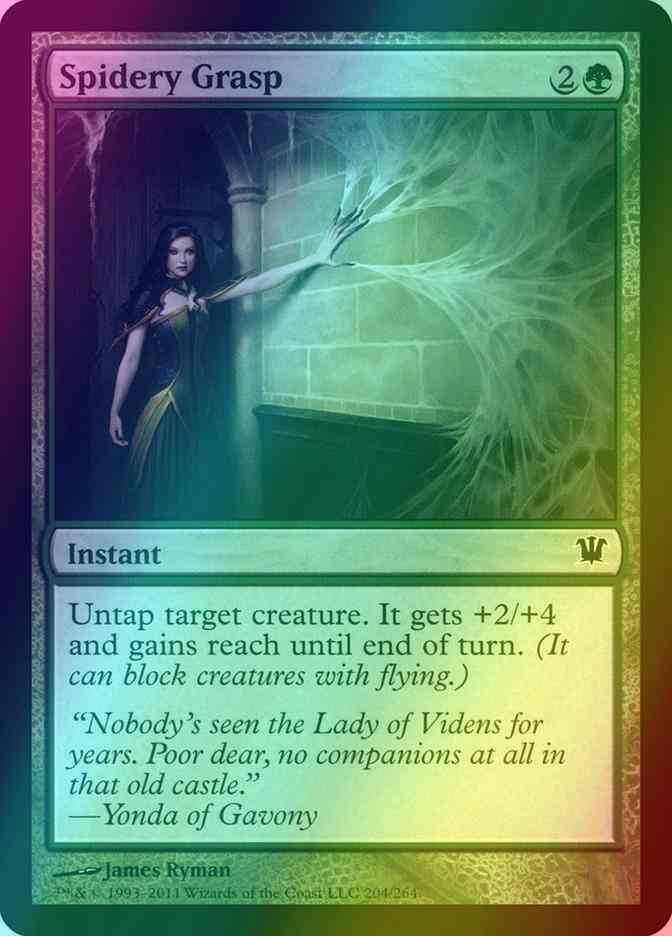 Spidery Grasp [204] [Innistrad] [Foil]