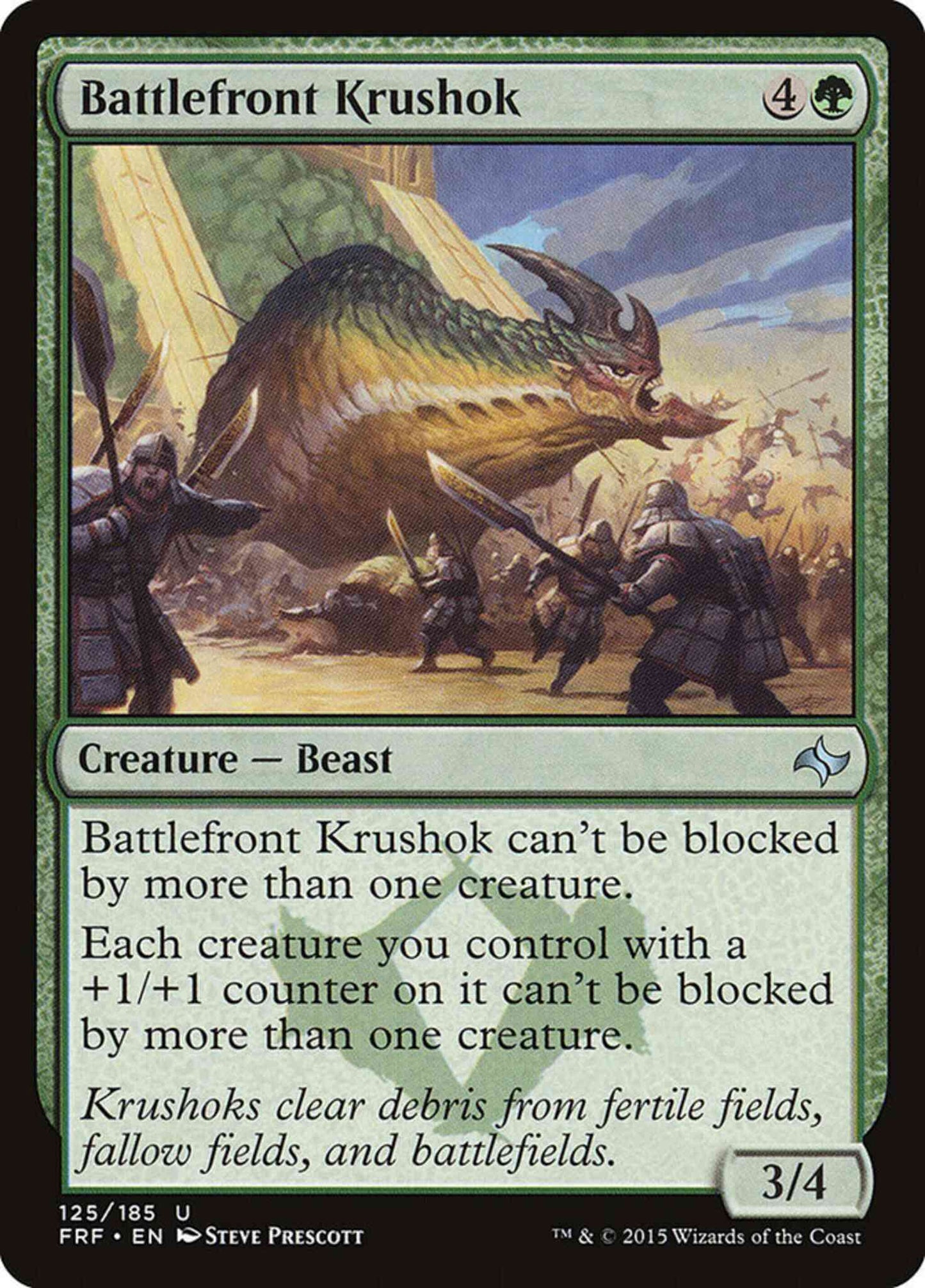 Battlefront Krushok [125] [Fate Reforged] [Non-Foil]