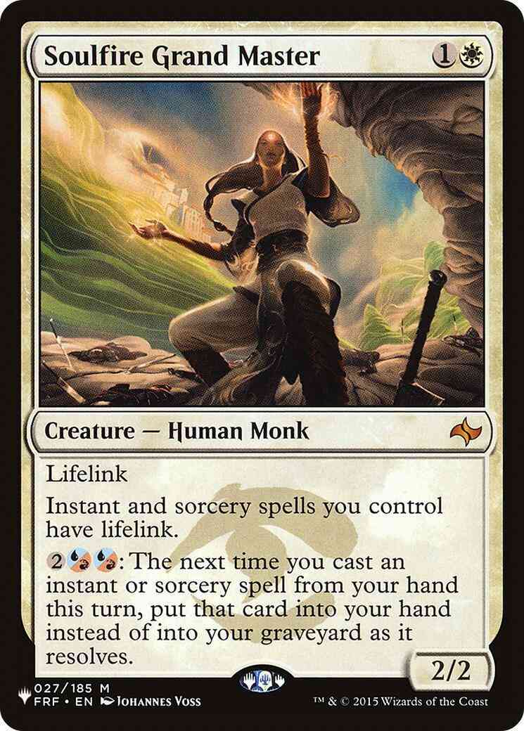 Soulfire Grand Master [FRF-27] [The List] [Non-Foil]