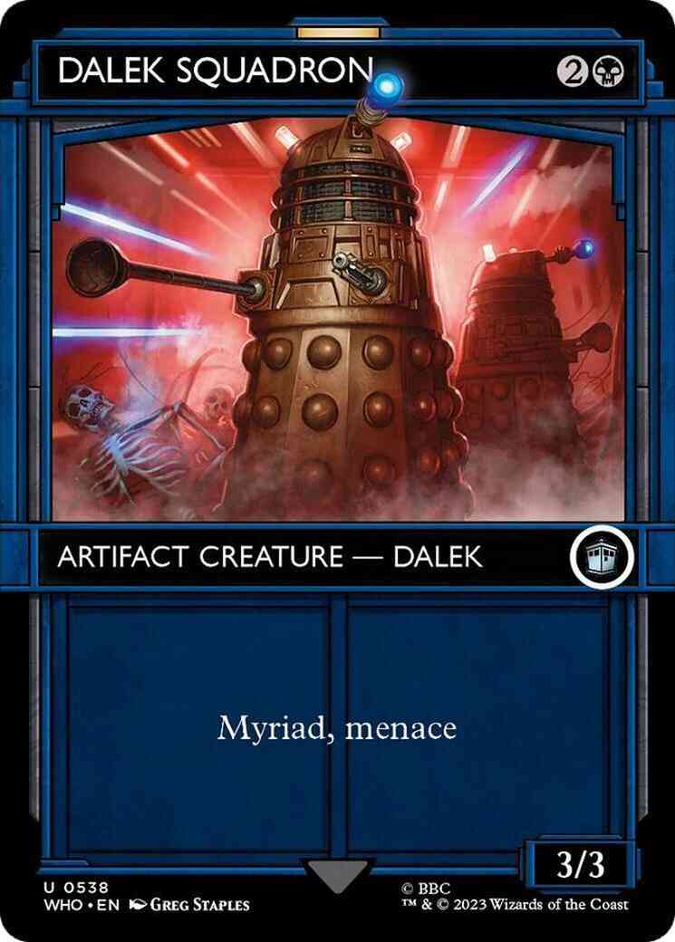 Dalek Squadron [538] [TARDIS Showcase] [Universes Beyond: Doctor Who] [Non-Foil]