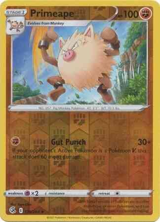 Primeape - 134/264 - Uncommon [SWSH8-134] [Reverse Holo]