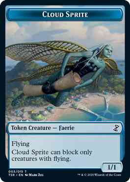 Cloud Sprite Token [03] [Time Spiral Remastered Tokens] [Non-Foil]