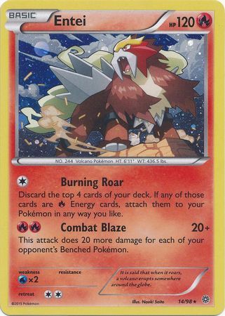 Entei - 14/98 - Alternate Holo Promo [Holo]