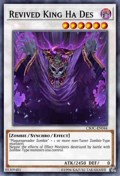 Revived King Ha Des - CSOC-EN044 - Ultra Rare - Unlimited