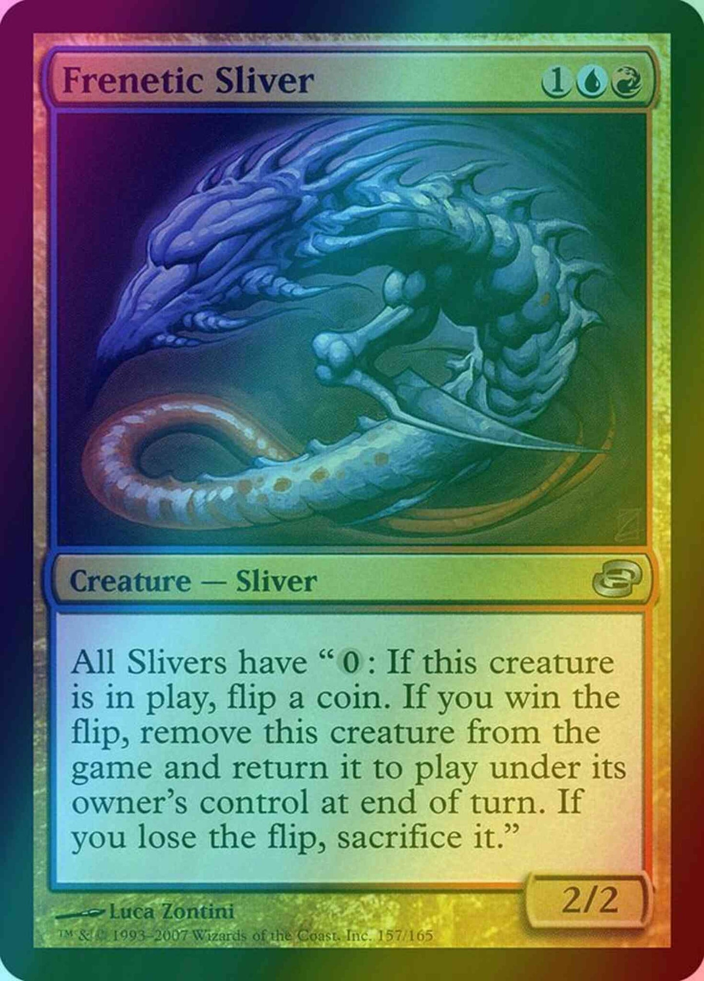 Frenetic Sliver [157] [Planar Chaos] [Foil]