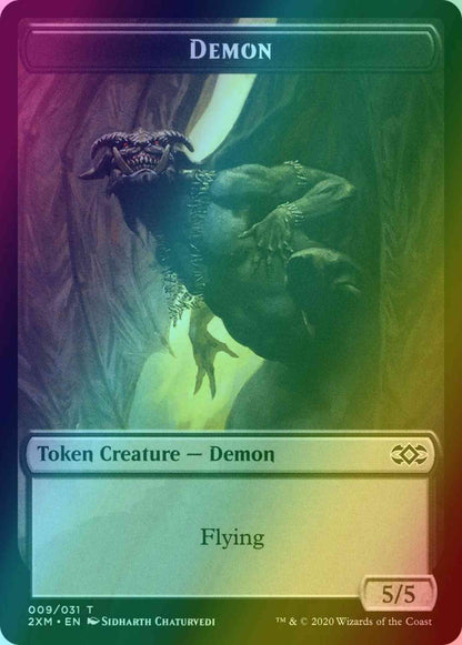Demon Token (09) // Marit Lage Token (11) [Double Masters Tokens] [Foil]