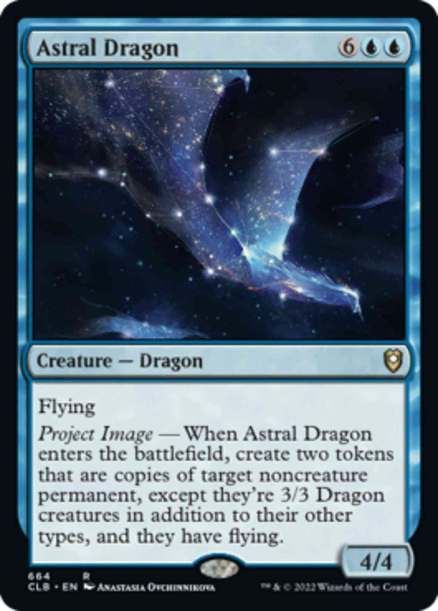 Astral Dragon [664] [Commander Legends: Battle for Baldur's Gate] [Non-Foil]