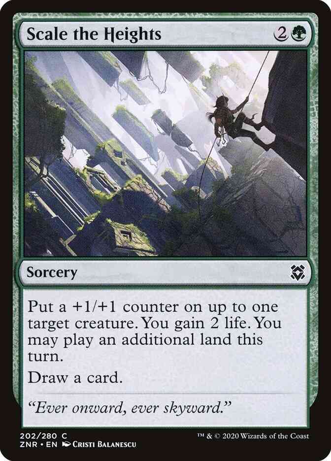 Scale the Heights [202] [Zendikar Rising] [Non-Foil]