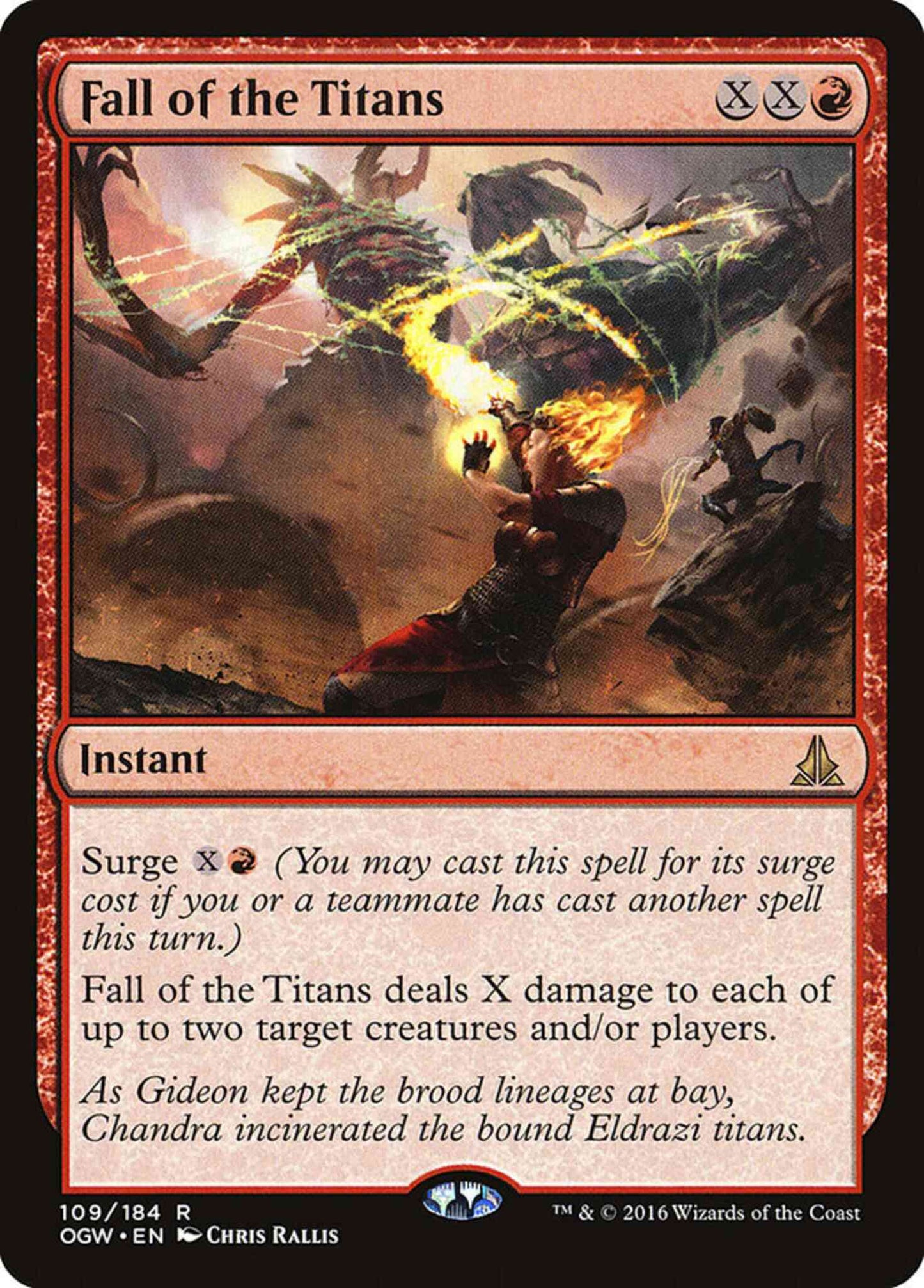 Fall of the Titans [109] [Oath of the Gatewatch] [Non-Foil]