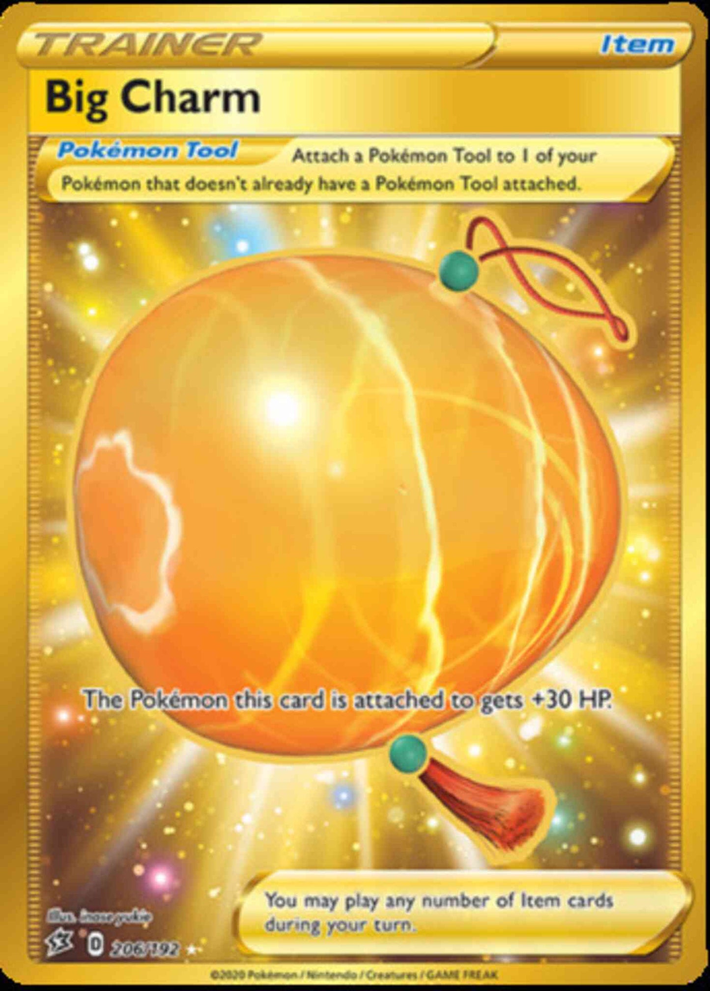 Big Charm - 206/192 - Rare Secret [swsh2-206] [Secret]
