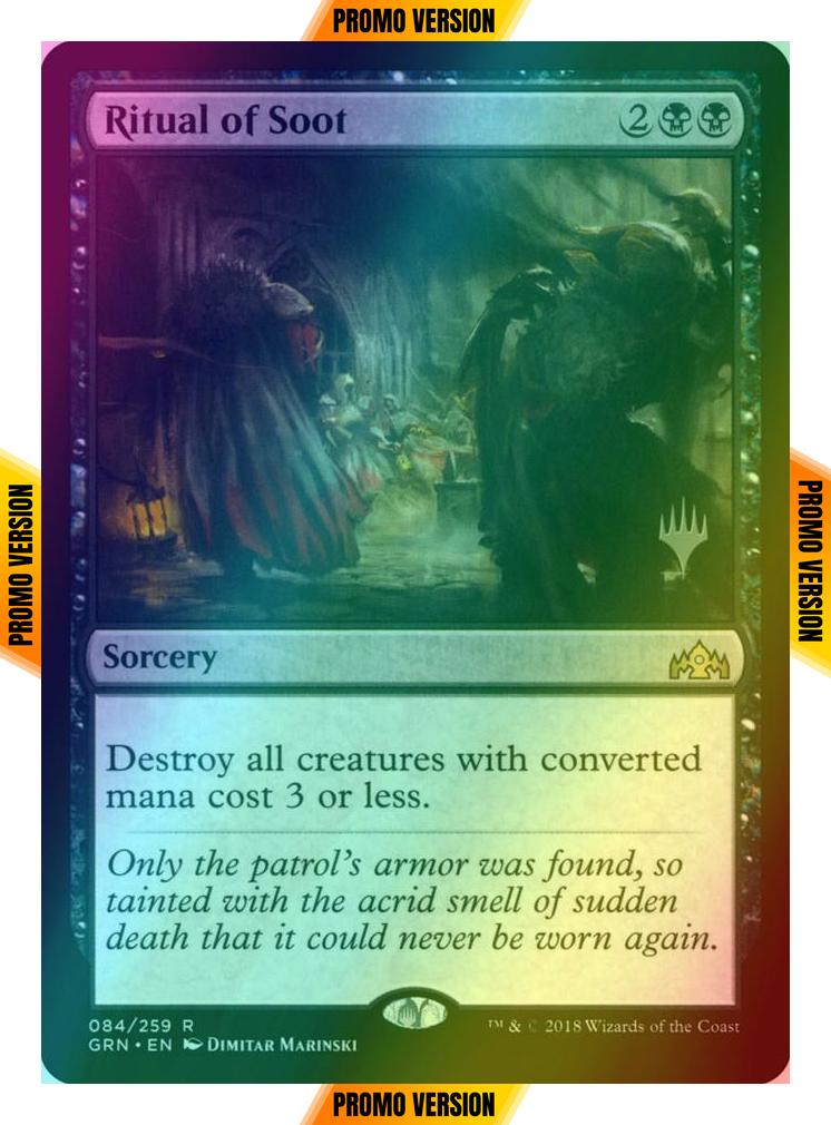 Ritual of Soot [Promo Pack] [84p] [Guilds of Ravnica Promos] [Foil]