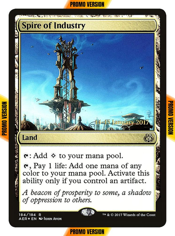 Spire of Industry [184s] [Aether Revolt Promos] [Foil]