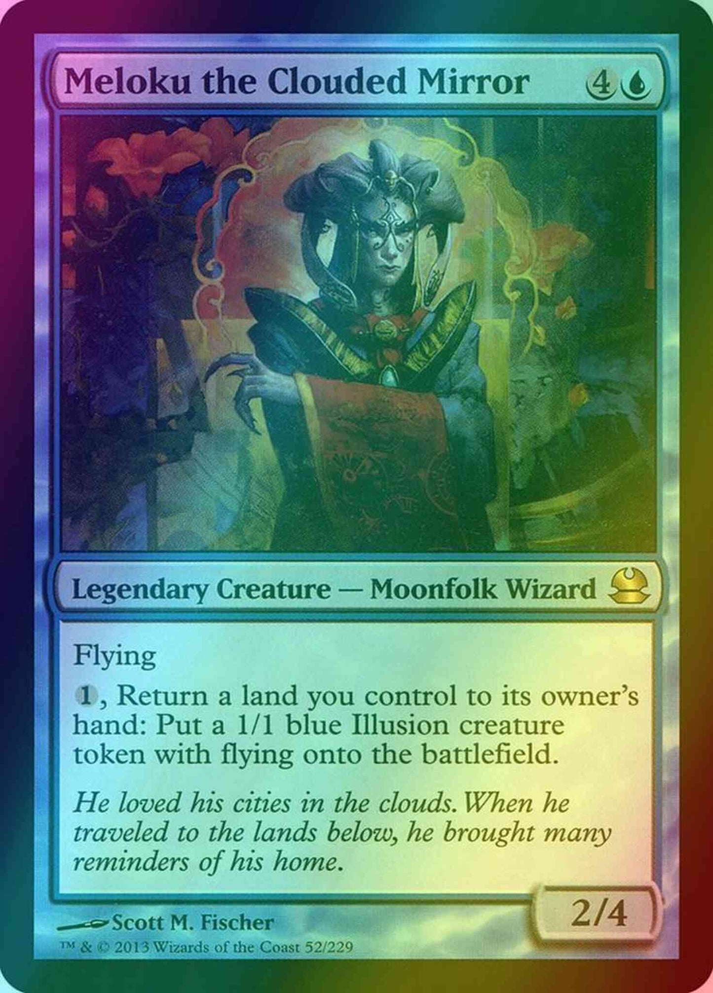 Meloku the Clouded Mirror [52] [Modern Masters] [Foil]