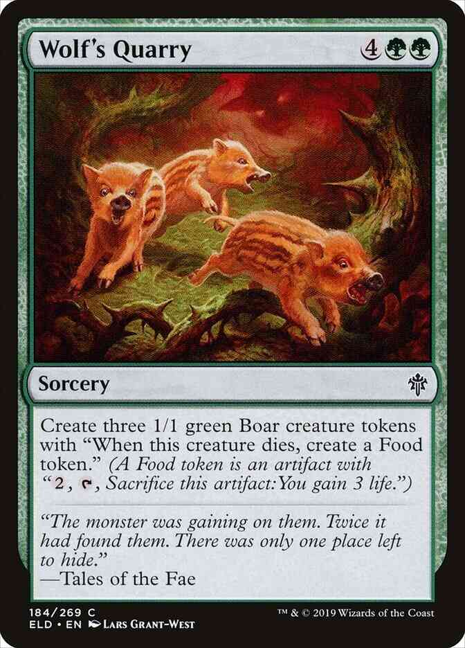 Wolf's Quarry [184] [Throne of Eldraine] [Non-Foil]