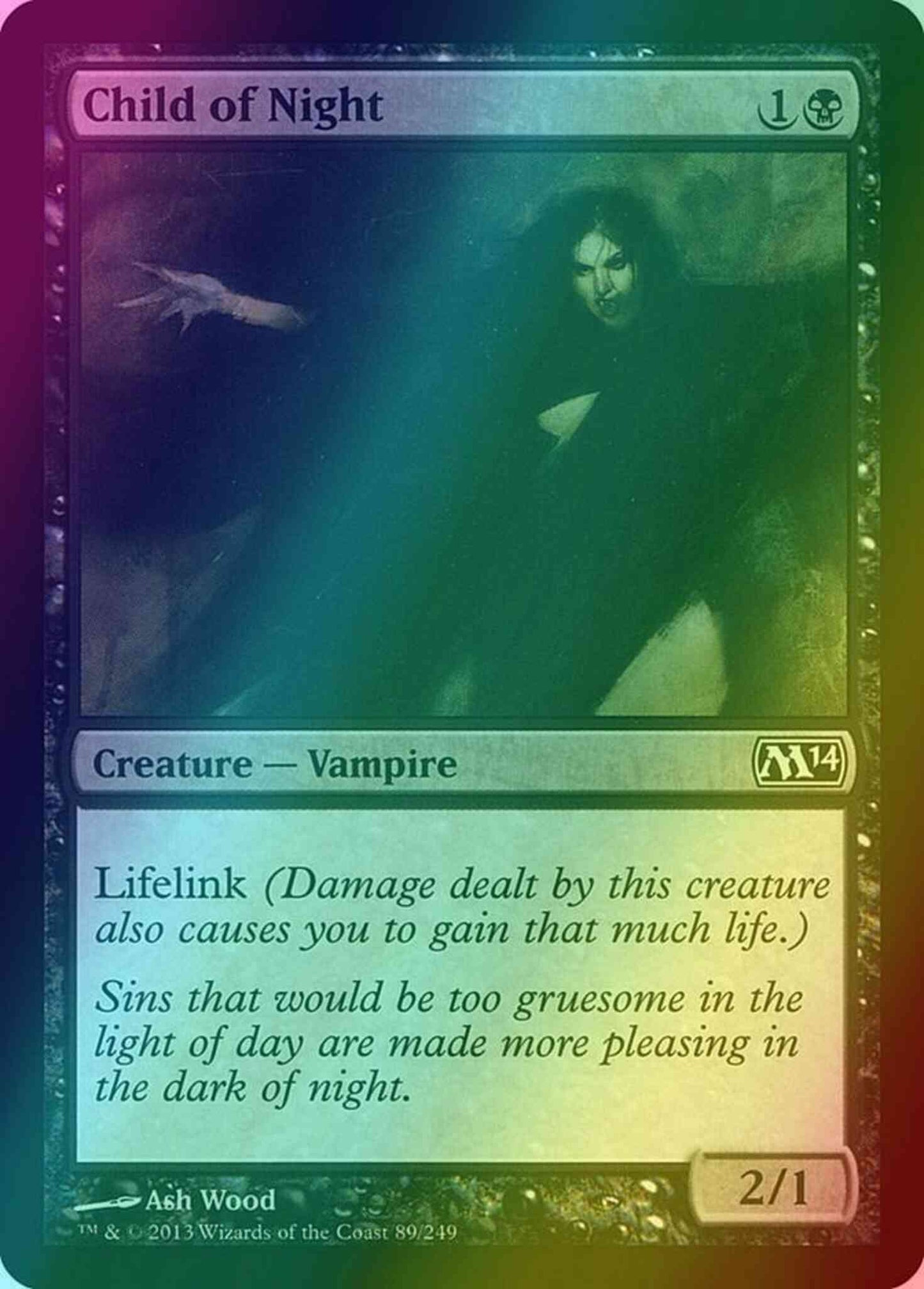 Child of Night [89] [Magic 2014] [Foil]