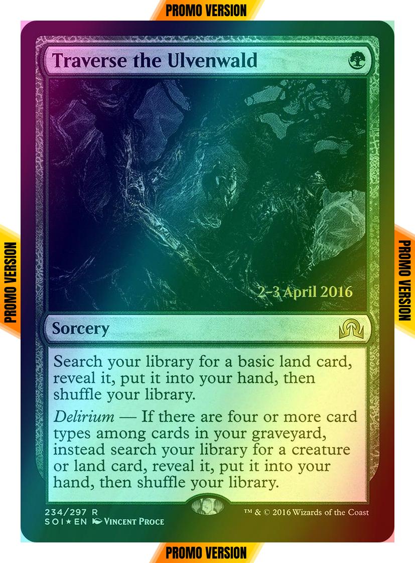Traverse the Ulvenwald [234s] [Shadows over Innistrad Promos] [Foil]