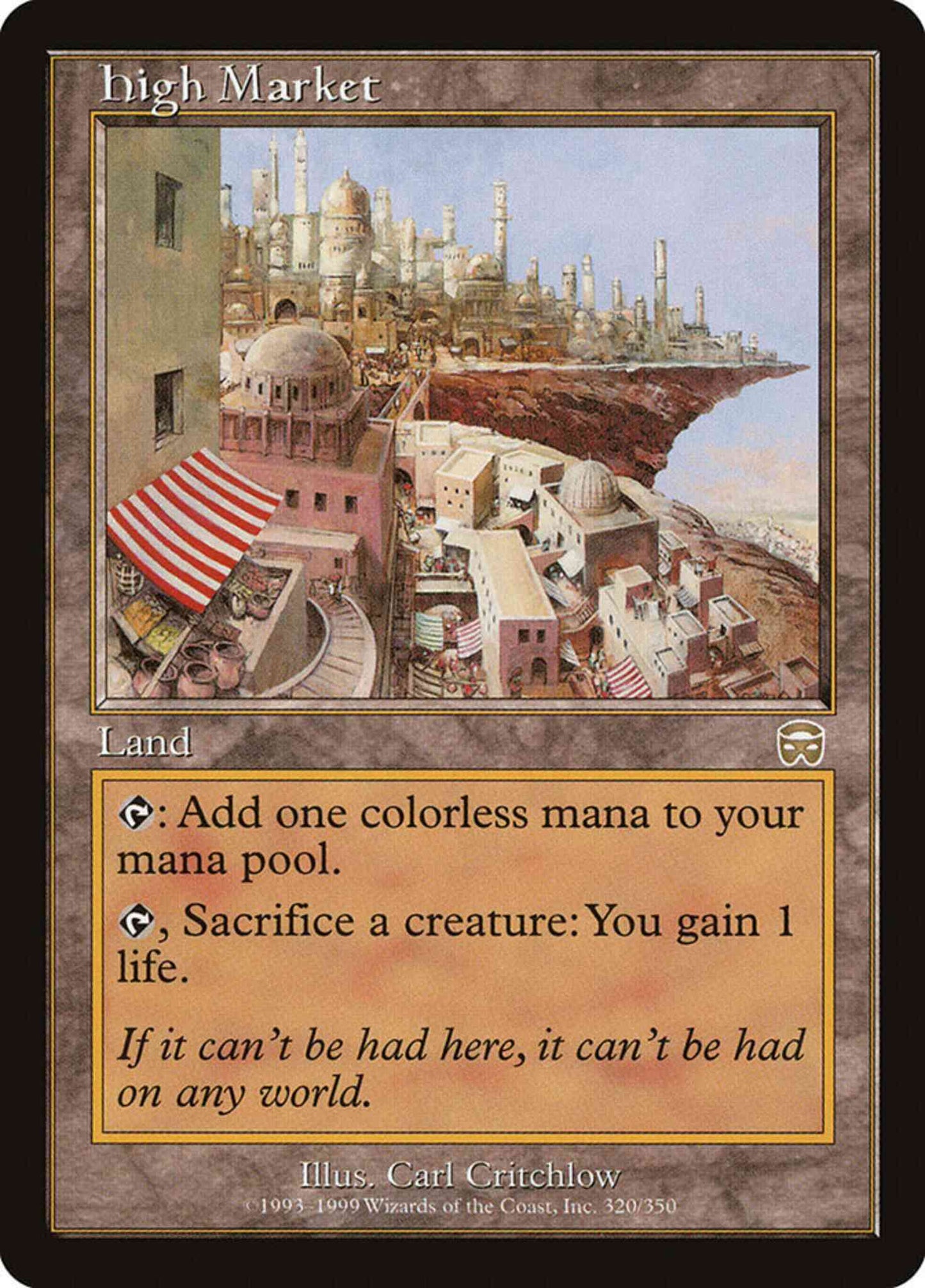 High Market [320] [Mercadian Masques] [Non-Foil]