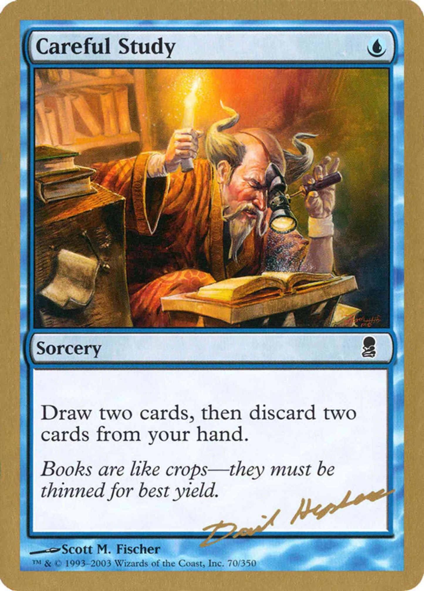 Careful Study [dh70] [World Championship Decks 2003] [Non-Foil]