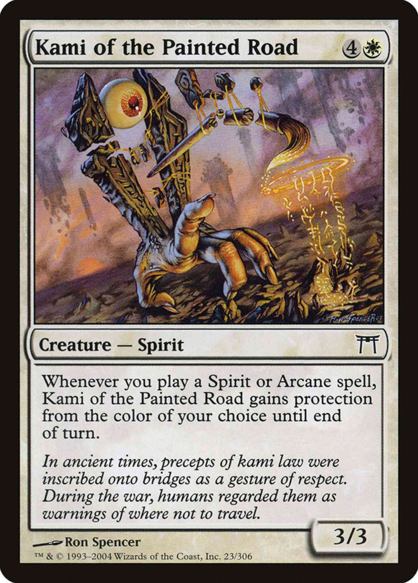 Kami of the Painted Road [23] [Champions of Kamigawa] [Non-Foil]