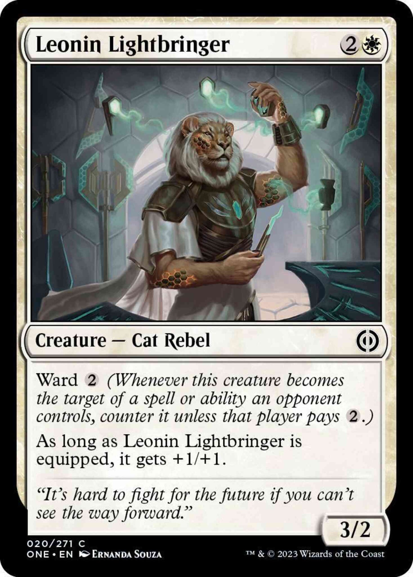 Leonin Lightbringer [20] [Phyrexia: All Will Be One] [Non-Foil]
