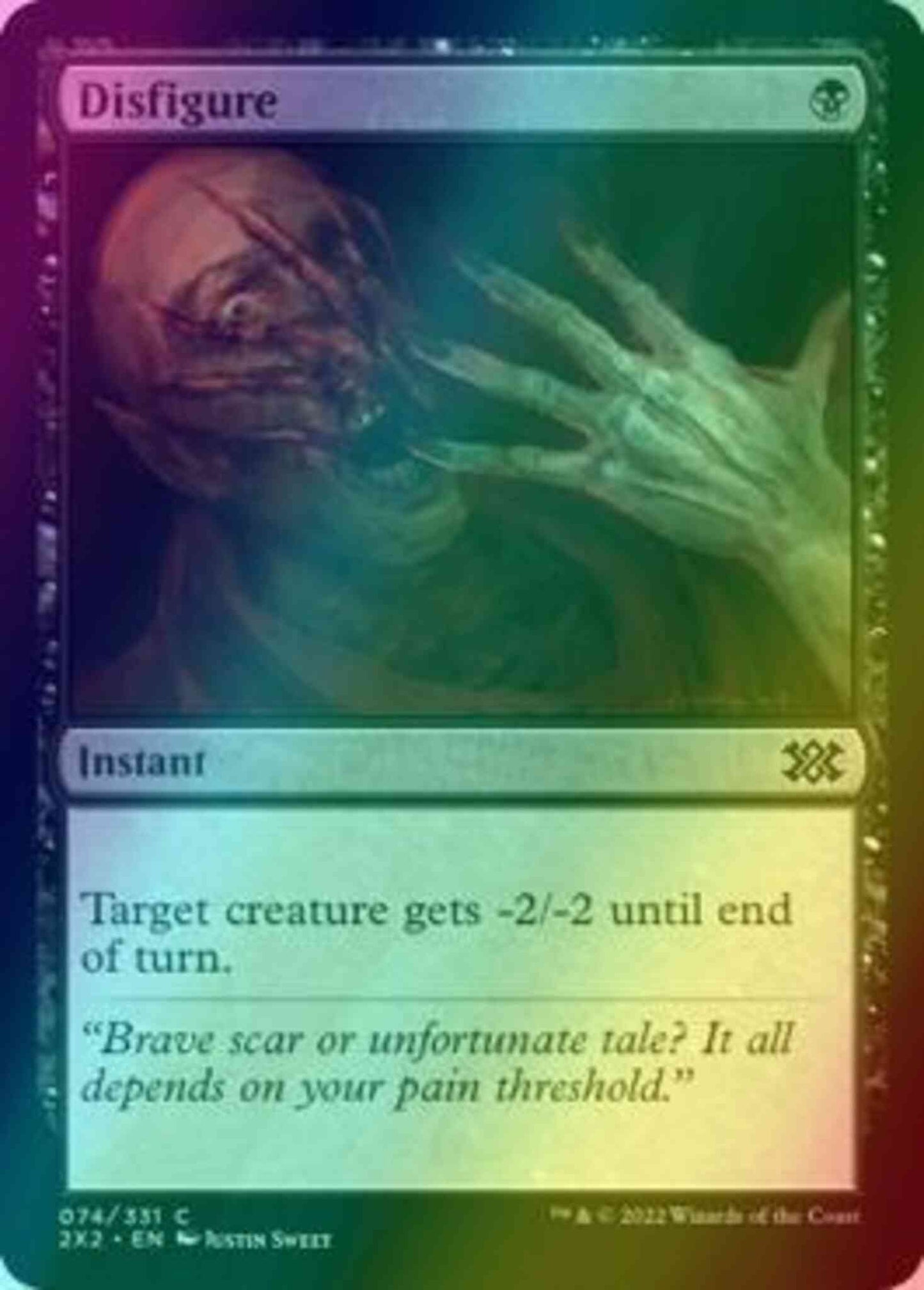 Disfigure [74] [Double Masters 2022] [Foil]