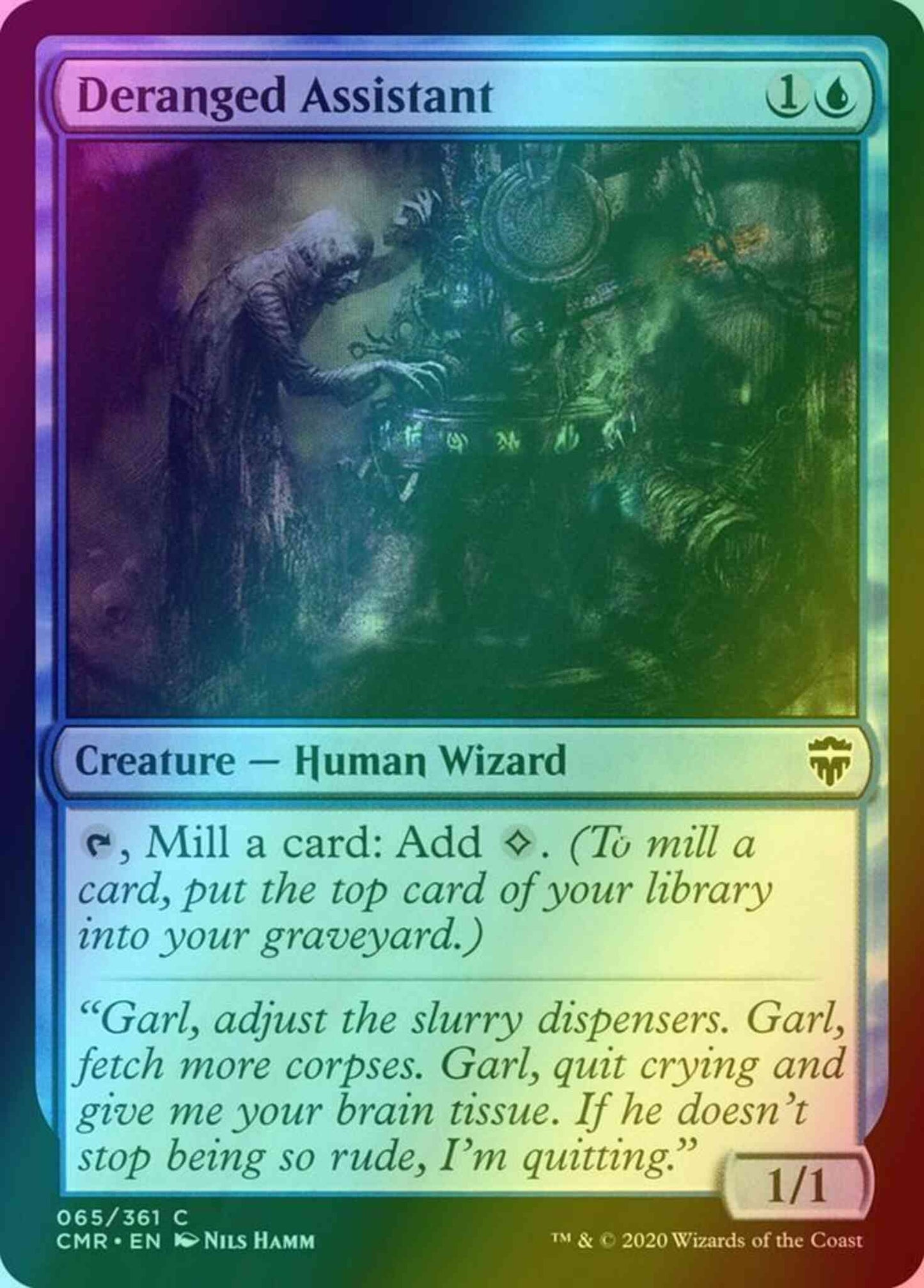Deranged Assistant [65] [Commander Legends] [Foil]